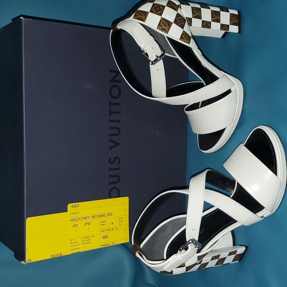 Louis Vuitton Matchmake Cross Sandal